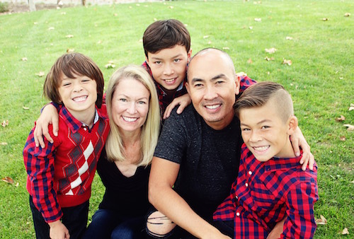 Dr. Nguyen and his family